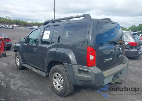 2007 Nissan Xterra X из США, поврежденный, VIN 5N1AN08W37C534404
